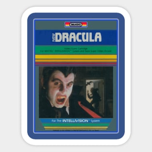 Dracula - Imagic - The Intellivision 125 Sticker